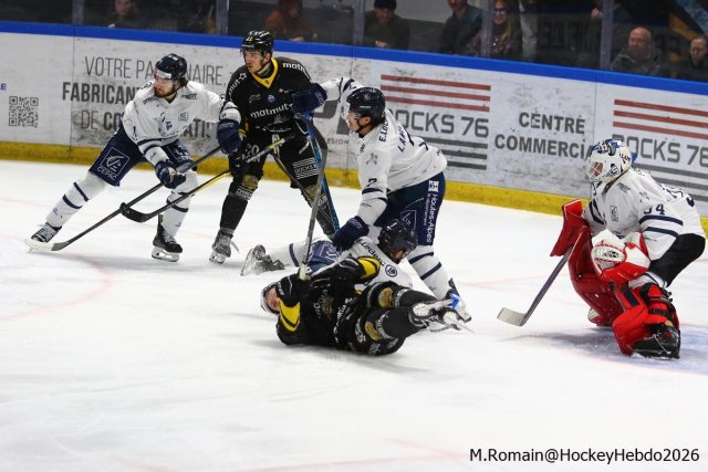 Photo hockey match Rouen - Gap  le 27/02/2026