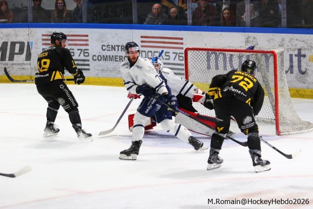 Photo hockey match Rouen - Gap  le 27/02/2026