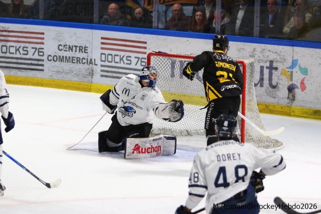 Photo hockey match Rouen - Gap  le 27/02/2026