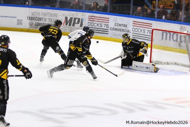 Photo hockey match Rouen - Gap  le 27/02/2026