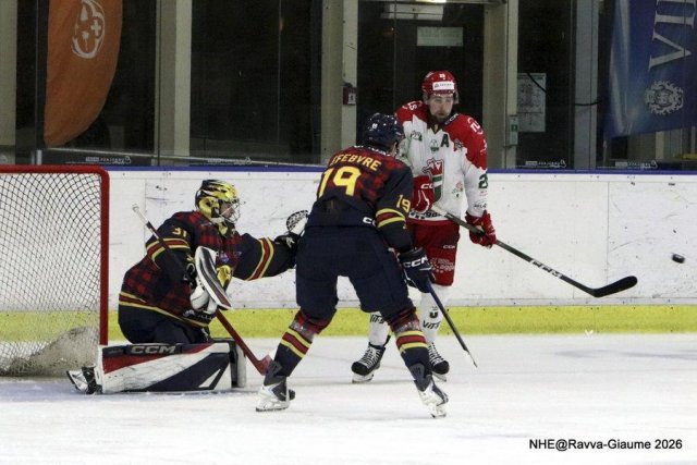 Photo hockey match Nice - Cergy-Pontoise le 27/02/2026
