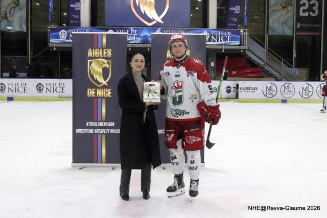 Photo hockey match Nice - Cergy-Pontoise le 27/02/2026
