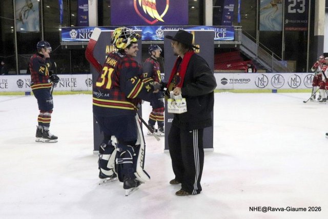 Photo hockey match Nice - Cergy-Pontoise le 27/02/2026
