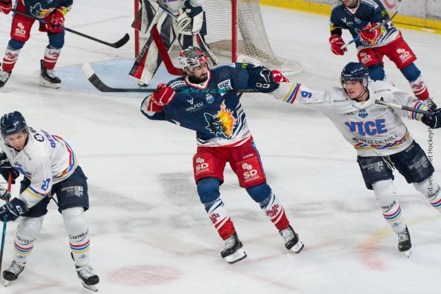 Photo hockey match Grenoble  - Nice le 01/03/2026