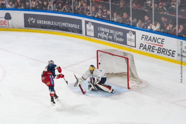 Photo hockey match Grenoble  - Nice le 01/03/2026