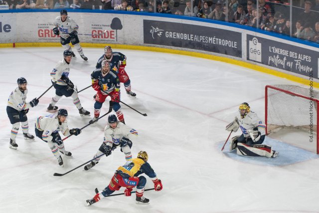 Photo hockey match Grenoble  - Nice le 01/03/2026