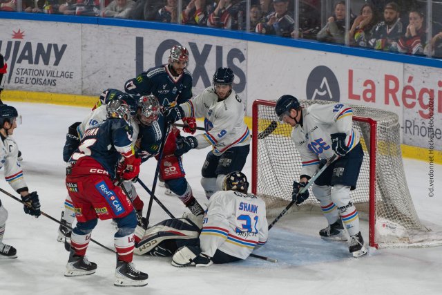 Photo hockey match Grenoble  - Nice le 01/03/2026