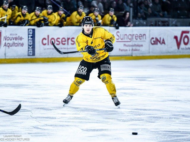 Photo hockey match Bordeaux - Rouen le 01/03/2026