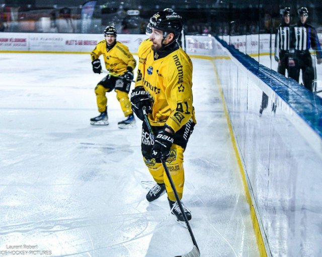 Photo hockey match Bordeaux - Rouen le 01/03/2026