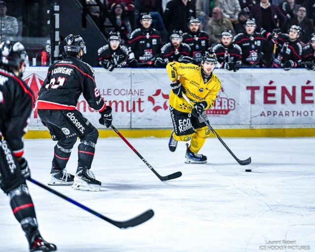 Photo hockey match Bordeaux - Rouen le 01/03/2026