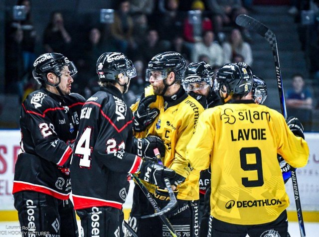 Photo hockey match Bordeaux - Rouen le 01/03/2026