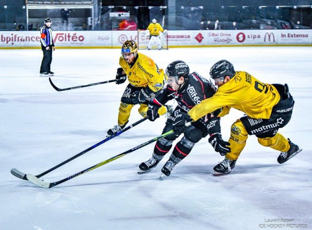 Photo hockey match Bordeaux - Rouen le 01/03/2026