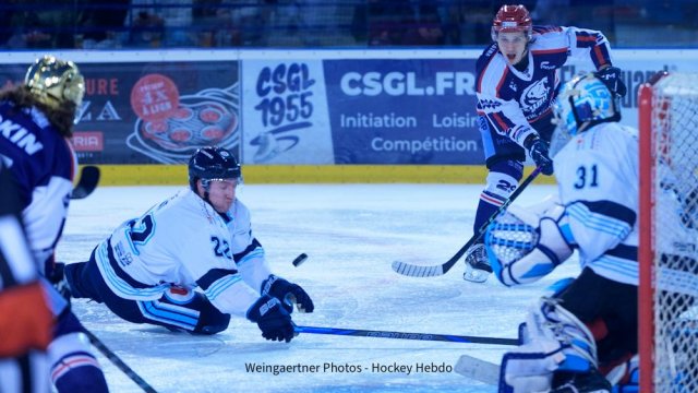 Photo hockey match Lyon - Tours  le 28/02/2026