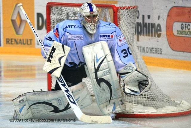 Photo hockey match Grenoble  - Angers  le 28/11/2009