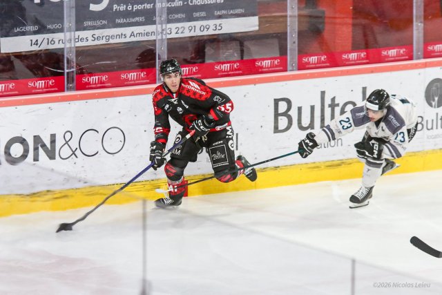 Photo hockey match Amiens  - Marseille le 01/03/2026