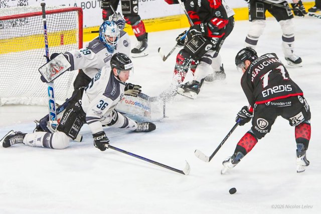 Photo hockey match Amiens  - Marseille le 01/03/2026