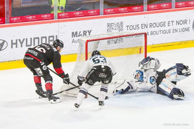Photo hockey match Amiens  - Marseille le 01/03/2026