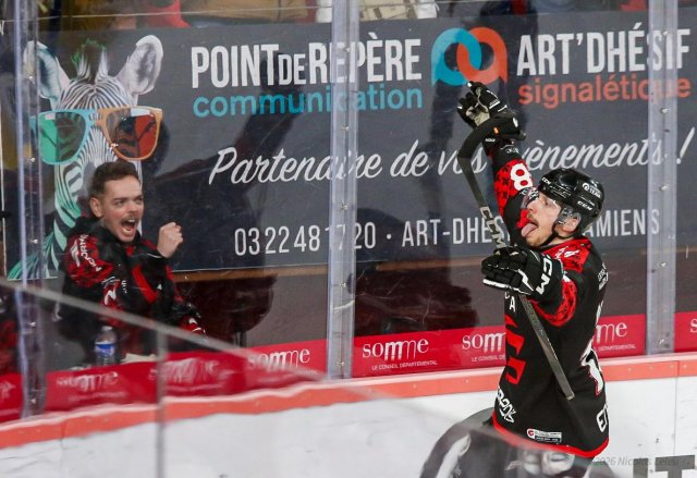 Photo hockey match Amiens  - Marseille le 01/03/2026