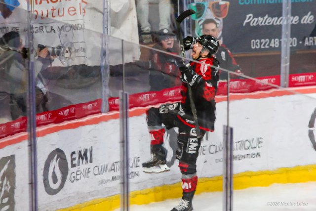 Photo hockey match Amiens  - Marseille le 01/03/2026