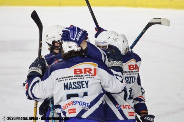Photo hockey match Tours II - Brive le 28/02/2026