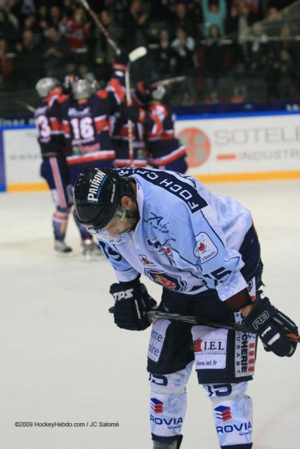 Photo hockey match Grenoble  - Angers  le 28/11/2009