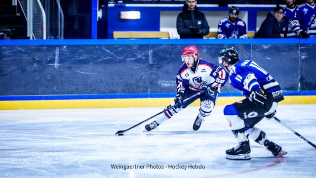 Photo hockey match Courchevel-Méribel-Pralognan - Lyon le 03/03/2026