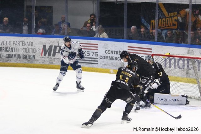 Photo hockey match Rouen - Angers  le 04/03/2026