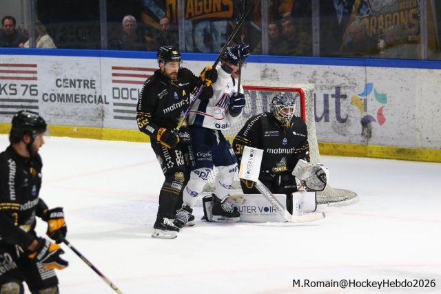 Photo hockey match Rouen - Angers  le 04/03/2026