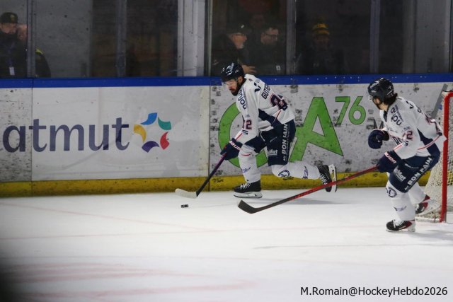 Photo hockey match Rouen - Angers  le 04/03/2026