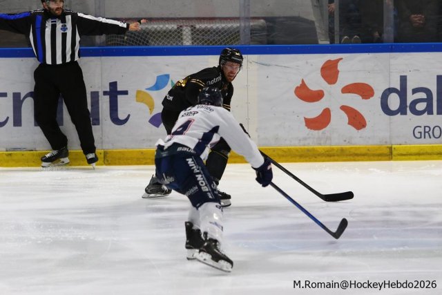 Photo hockey match Rouen - Angers  le 04/03/2026