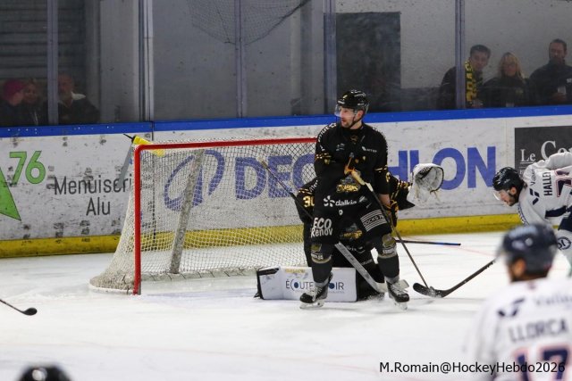 Photo hockey match Rouen - Angers  le 04/03/2026