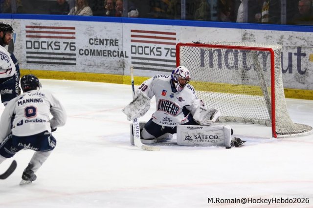 Photo hockey match Rouen - Angers  le 04/03/2026