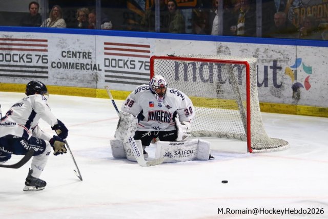 Photo hockey match Rouen - Angers  le 04/03/2026
