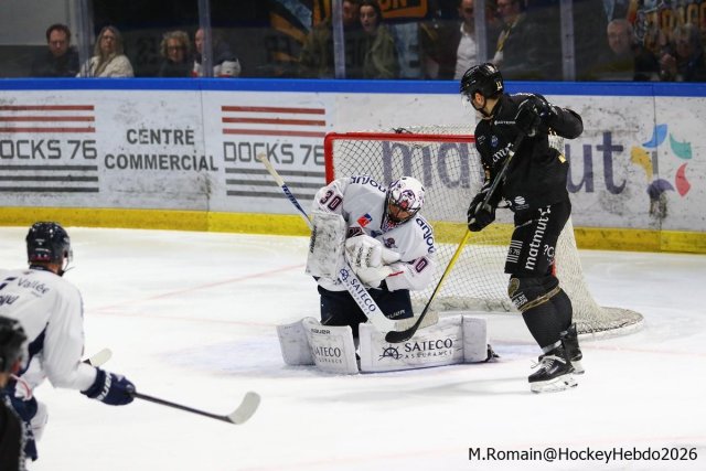 Photo hockey match Rouen - Angers  le 04/03/2026