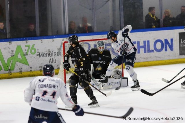 Photo hockey match Rouen - Angers  le 04/03/2026