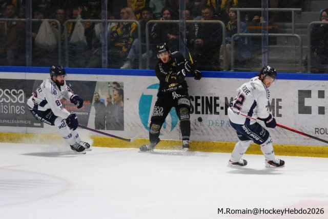 Photo hockey match Rouen - Angers  le 04/03/2026