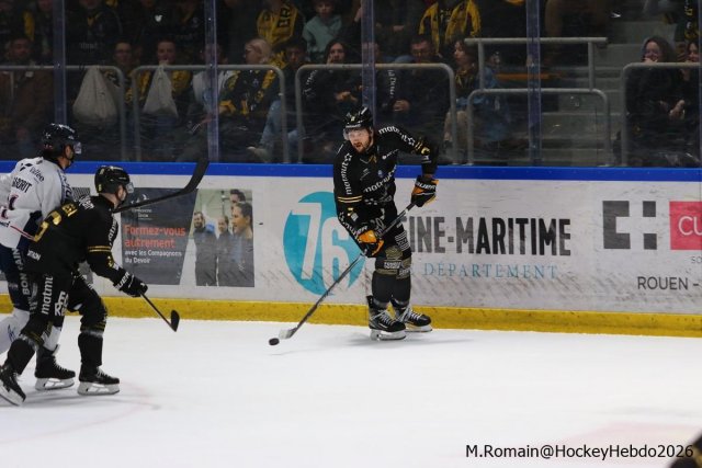 Photo hockey match Rouen - Angers  le 04/03/2026