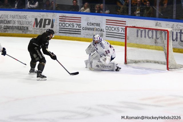 Photo hockey match Rouen - Angers  le 04/03/2026