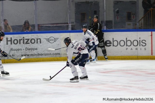 Photo hockey match Rouen - Angers  le 04/03/2026
