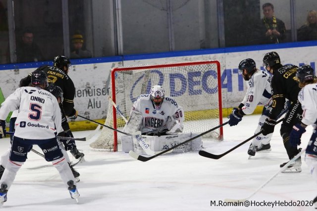 Photo hockey match Rouen - Angers  le 04/03/2026