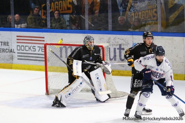 Photo hockey match Rouen - Angers  le 04/03/2026