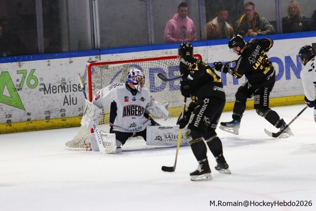 Photo hockey match Rouen - Angers  le 04/03/2026