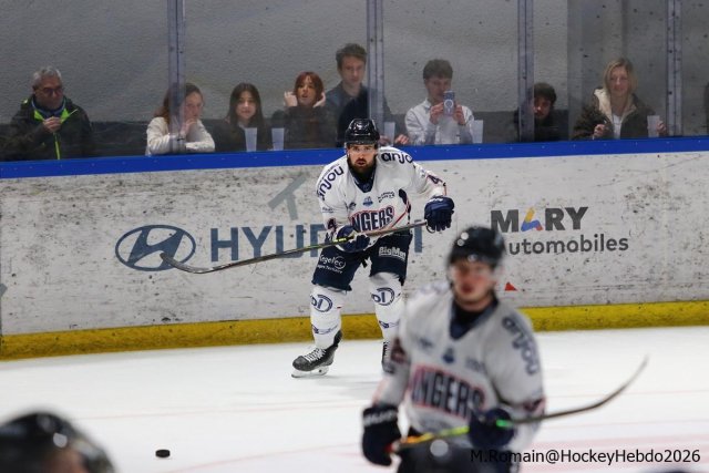 Photo hockey match Rouen - Angers  le 04/03/2026
