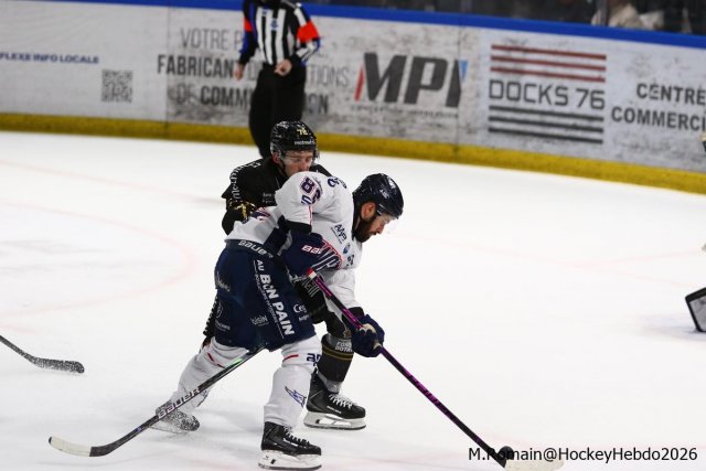 Photo hockey match Rouen - Angers  le 04/03/2026