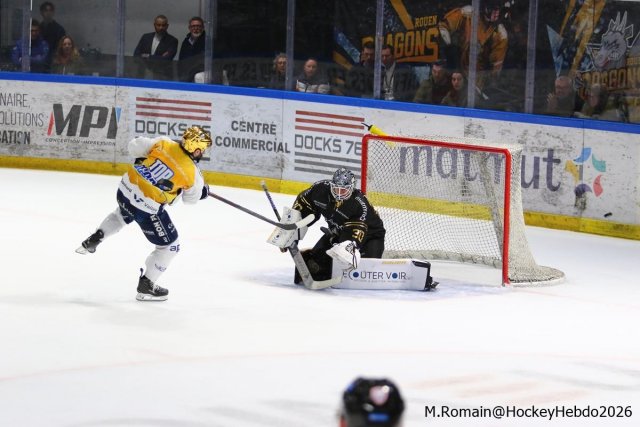 Photo hockey match Rouen - Angers  le 04/03/2026