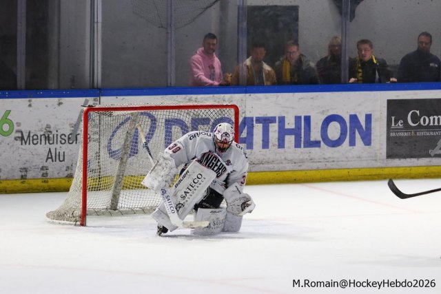Photo hockey match Rouen - Angers  le 04/03/2026