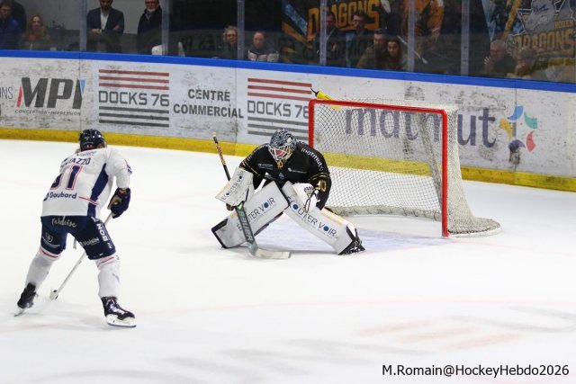 Photo hockey match Rouen - Angers  le 04/03/2026