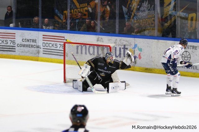 Photo hockey match Rouen - Angers  le 04/03/2026