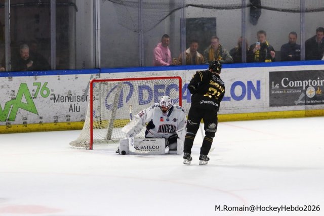 Photo hockey match Rouen - Angers  le 04/03/2026