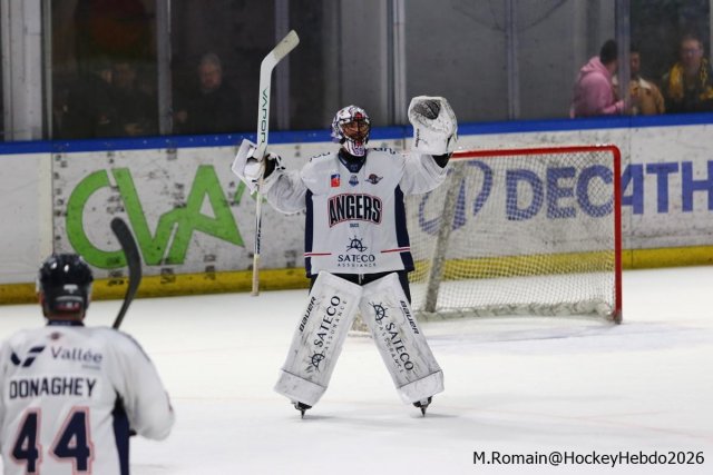 Photo hockey match Rouen - Angers  le 04/03/2026